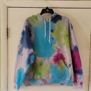 Colorful Tie-Dye Hoodie